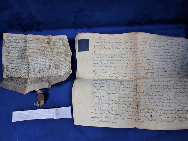 AN ELIZABETHAN PARCHMENT DOCUMENT