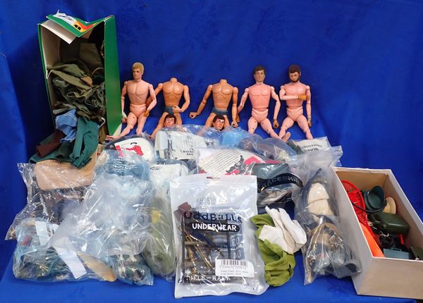 A COLLECTION OF 1970S ACTION MEN AND OUTFITS