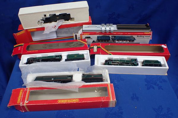 FOUR BOXED HORNBY LOCOMOTIVES