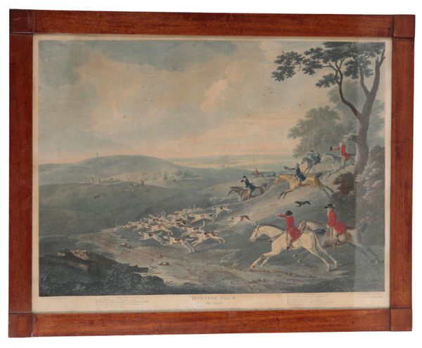 AFTER J. PELTRO AND J. NEAGLE, A PAIR OF HUNTING SCENES