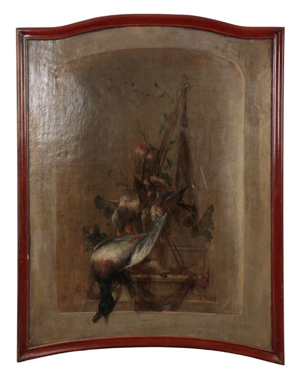 A LATE 19TH / EARLY 20TH CENTURY 'GAME' TROMPE L'OEIL PANEL