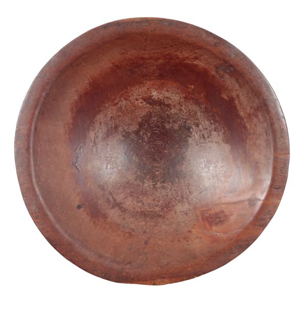 AN ANTIQUE FIJIAN KAVA OIL BOWL