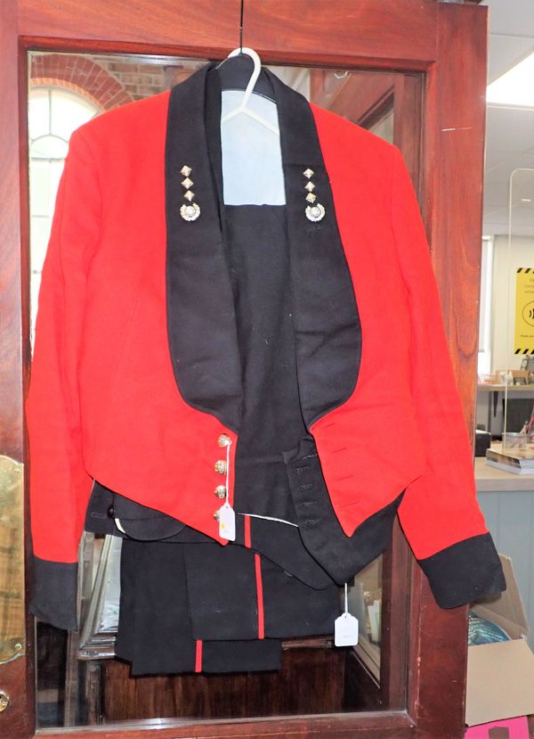 A ROYAL MARINES DRESS UNIFORM