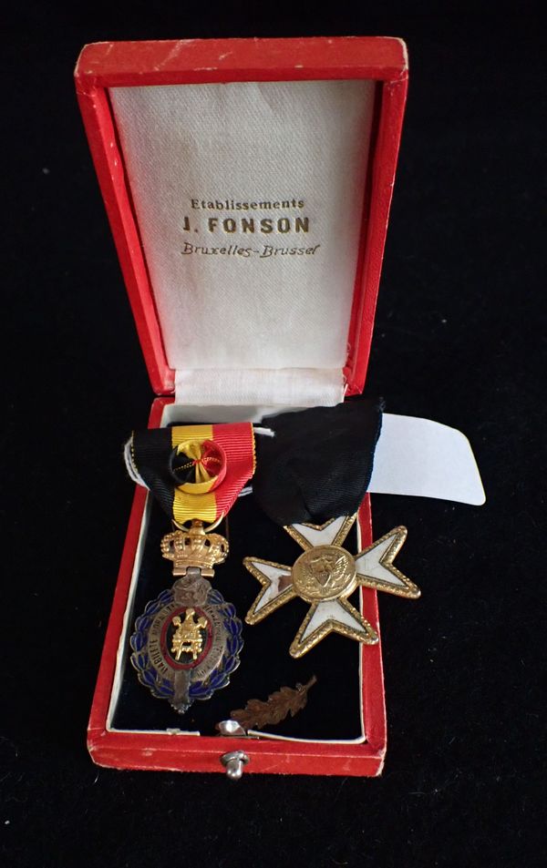 A BELGIAN MEDAL, AND ANOTHER AWARD