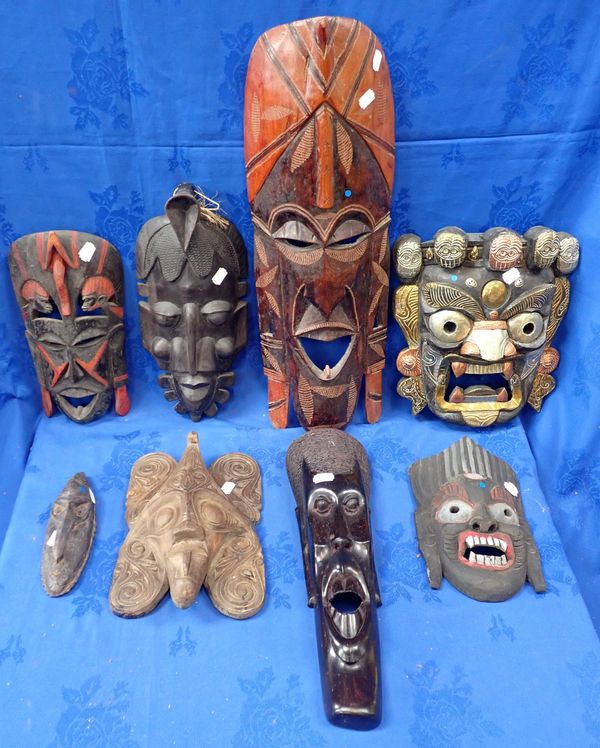 A COLLECTION OF MASKS