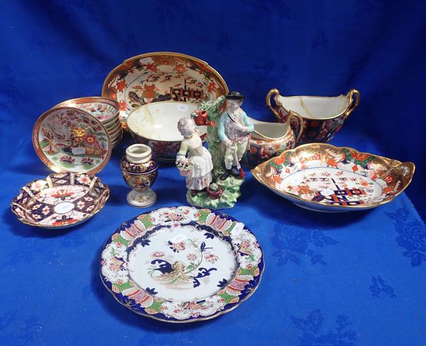 A COLLECTION OF MOSTLY REGENCY PERIOD ENGLISH CERAMICS