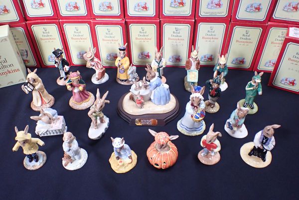 A COLLECTION OF ROYAL DOULTON 'BUNNYKINS' FIGURINES