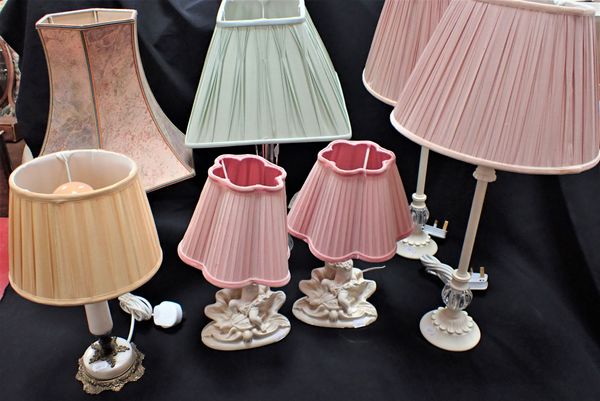 A PAIR OF LAURA ASHLEY TABLE LAMPS