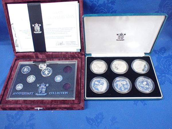 THE ROYAL MINT 1994 CARIBBEAN ROYAL VISIT SILVER PROOF COLLECTION