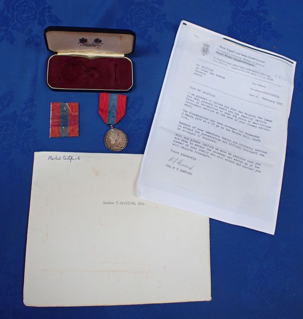 AN IMPERIAL SERVICE MEDAL