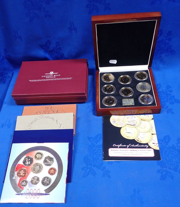 THE GREAT BRITISH FIVE SHILLING CROWN COLLECTION