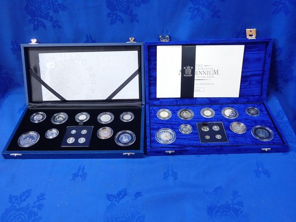 THE MINT QUEENS 80TH BIRTHDAY  CELEBRATING IN SILVER COIN COLLECTION