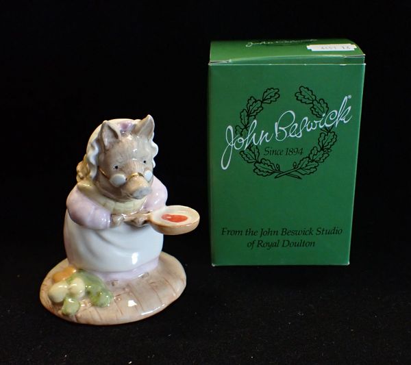 A LIMITED EDITION JOHN BESWICK 'THIS PIG HAD A BIT OF MEAT'