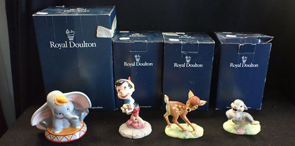 ROYAL DOULTON 'THE DISNEY SHOWCASE COLLECTION' FIGURINES