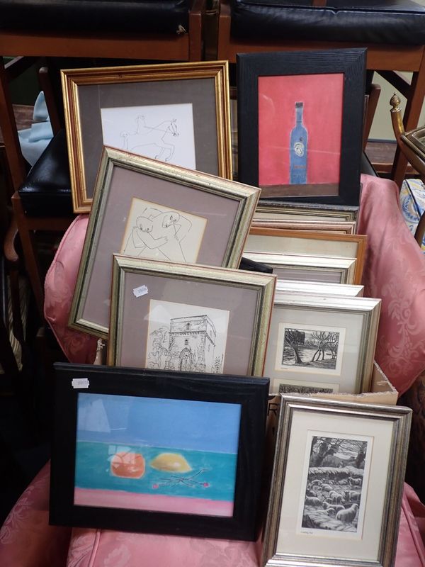 A COLLECTION OF PRINTS AFTER 20th CENTURY ARTISTS