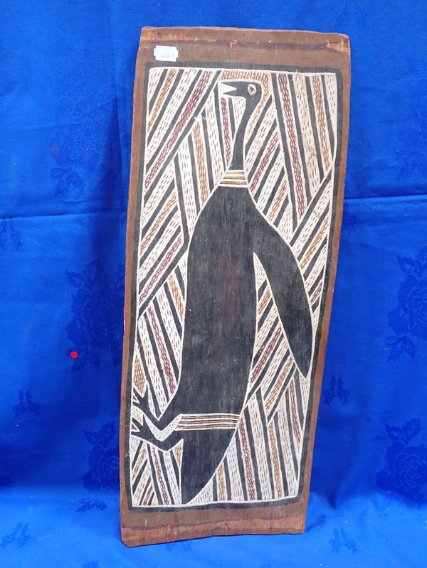 AUSTRALIAN ABORIGINAL BARK PAINTING