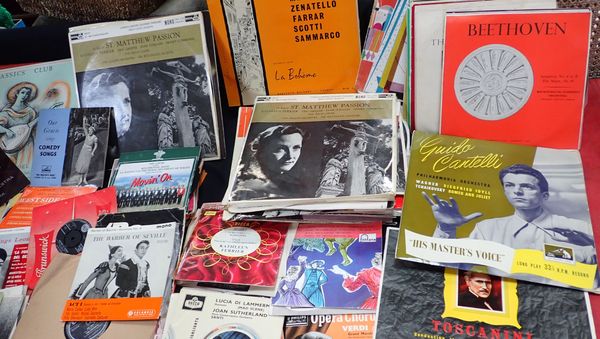 A COLLECTION OF LP RECORDS, OPERA