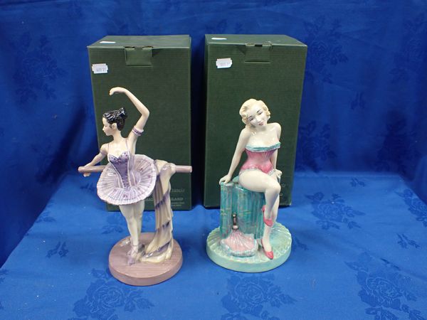 A KEVIN FRANCIS 'MARILYN MONROE' AND 'BALLET' FIGURINES