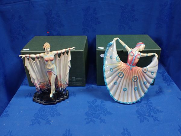 A KEVIN FRANCIS 'ASSYRIAN QUEEN' AND 'ETHERAL BEAUTY' FIGURINES