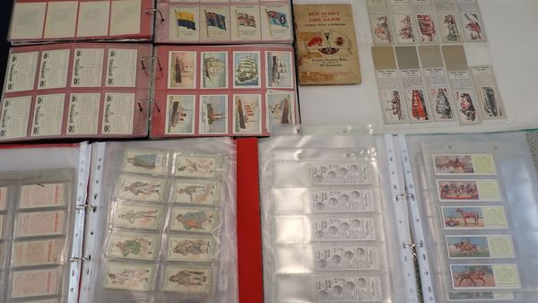 A  GOOD COLLECTION OF CIGARETTE CARDS