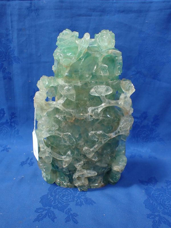 AN ORIENTAL 'JADEITE' CENSER