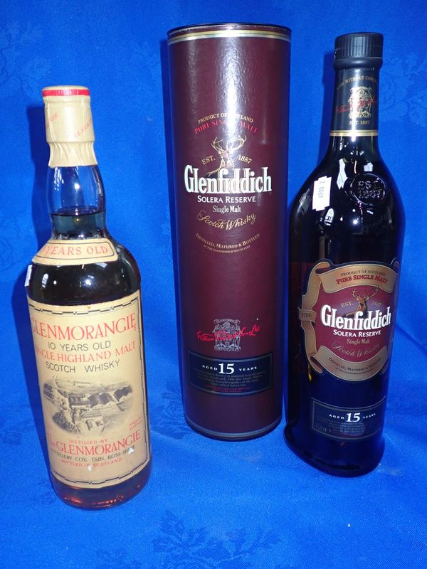 GLENFIDDICH SOLERA RESERVE 15 YEAR OLD WHISKY