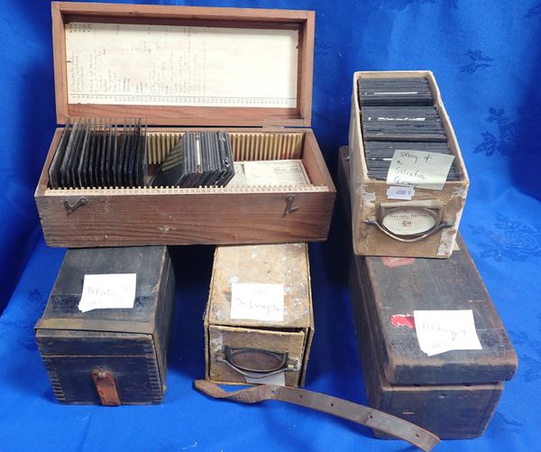 A COLLECTION OF VICTORIAN MAGIC LANTERN SLIDES