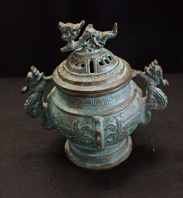 CHINESE BRONZE CENSER