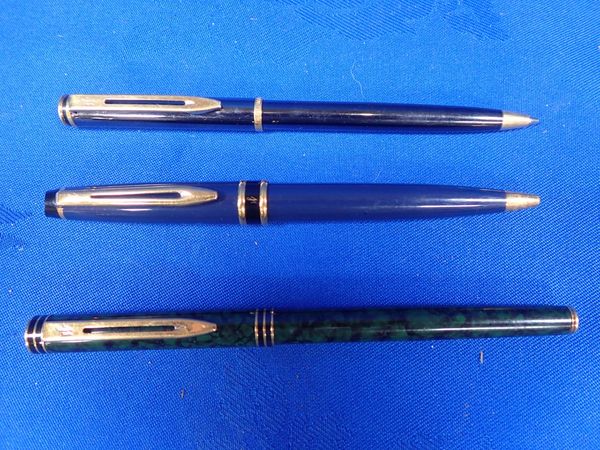 THREE WATERMAN PENS