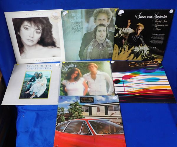 A COLLECTION OF POP LPs