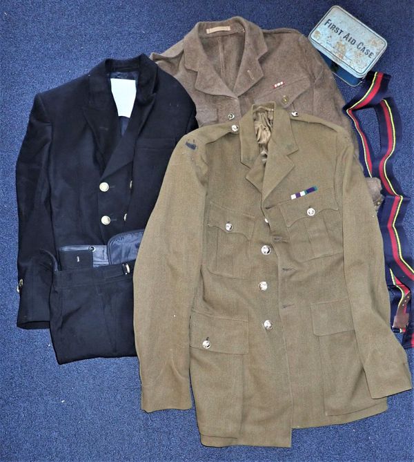 A COLLECTION OF MILITARY UNIFORM