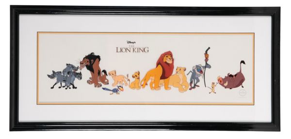 DISNEY: 'CAST OF CHARACTERS' LIMITED EDITION SERICEL FROM THE LION KING