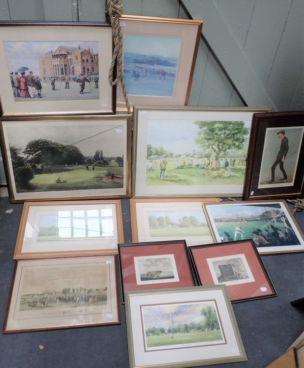 A COLLECTION OF SPORTING PRINTS