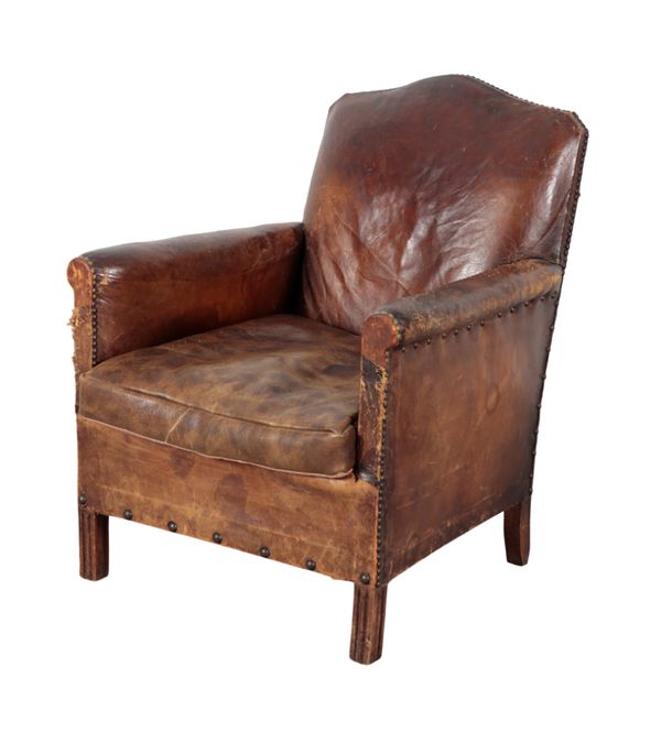 A FRENCH ARMCHAIR