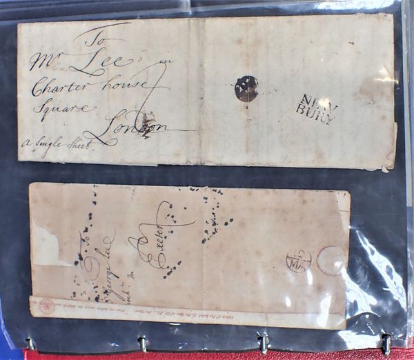 A COLLECTION OF EARLY 19TH CENTURY LETTERS AND LATER ENVELOPES