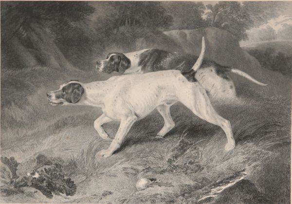 SIR THOMAS LANDSEER (1795-1880) 'POINTERS, TO HO! TO HO!'