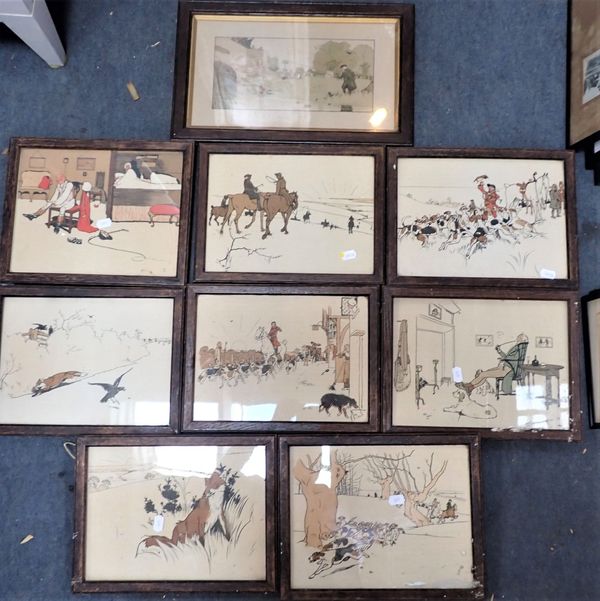 A COLLECTION OF CECIL ALDIN PRINTS