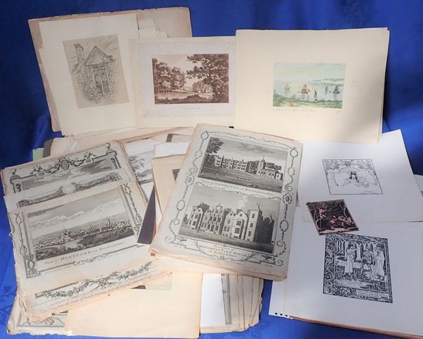 A COLLECTION OF TOPOGRAPHICAL ENGRAVINGS