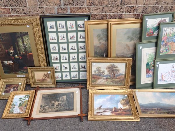 A GROUP OF WATERCOLOURS OF SWISS, TYROLEAN AND BLACK FOREST COSTUME