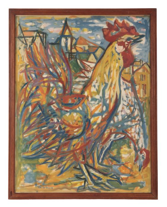 CHARLES WALCH (1896-1948), COCKEREL