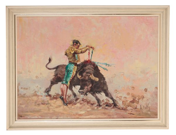 20TH CENTURY ITALIAN SCHOOL, THE BULL FIGHTER