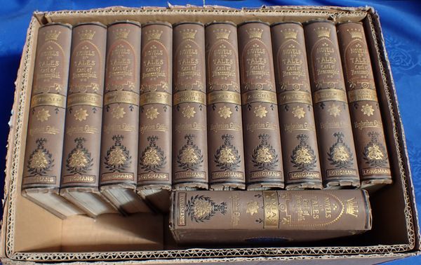 NOVELS AND TALES BY THE EARL OF BEACONSFIELD, LONGMANS, GREEN AND CO. 1881