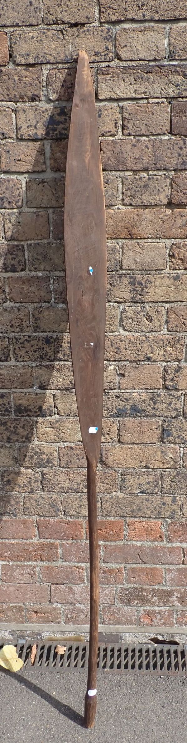 WOODEN PADDLE, POSSIBLY SOUTH PACIFIC