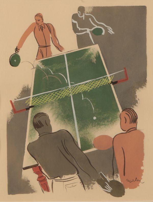 *MILIVOJ UZELAC (1897–1977) 'Les Joies du Sport'