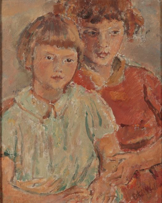 DAME ETHEL WALKER (1861-1951) 'Two Sisters'