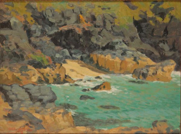 *GEORGE FAGAN BRADSHAW (1888-1961) A Cornish coastal landscape