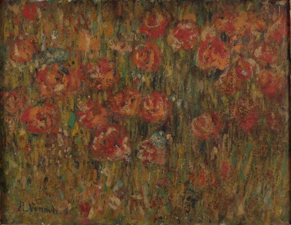 ATTRIBUTED TO ROBERT WILLIAM VONNOH (1858-1933)  'Poppies'