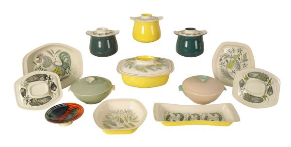 POOLE POTTERY: A COLLECTION OF LUCULLUS COOKWARE