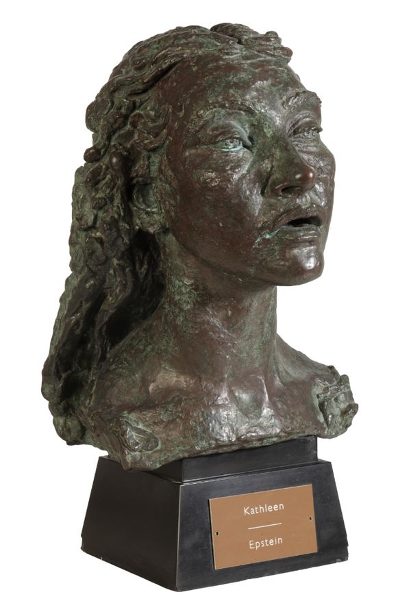 *JACOB EPSTEIN (1880-1959) Second Portrait of Kathleen