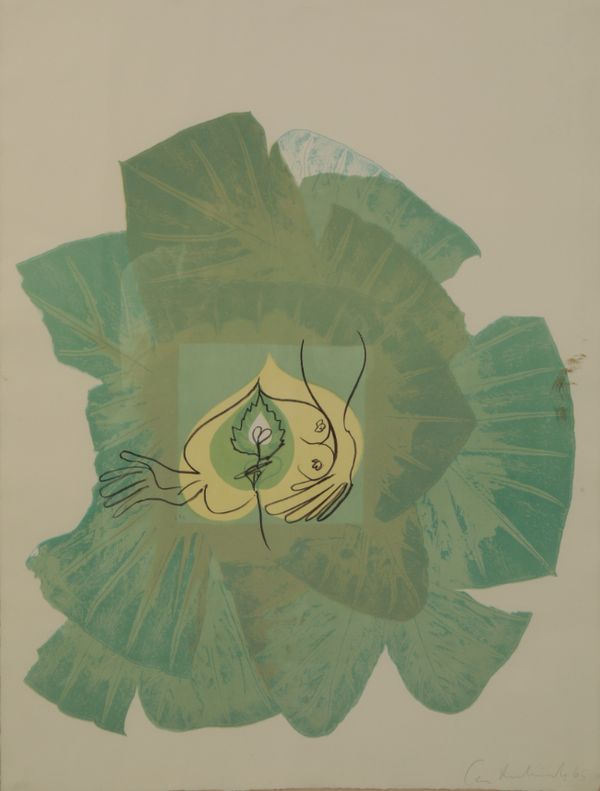 *CERI RICHARDS (1903-1971) 'The Green Metaphor'